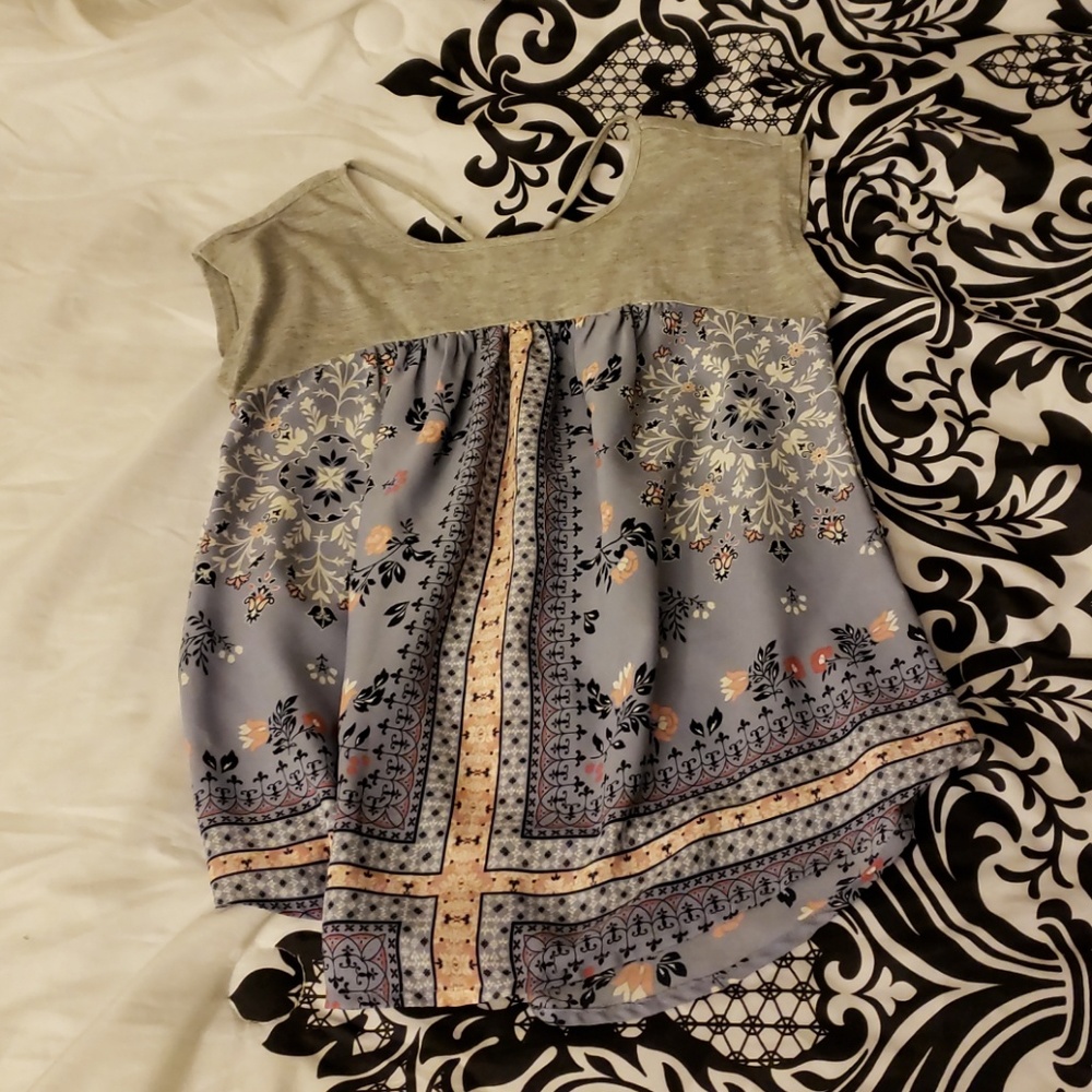 Flowy floral top